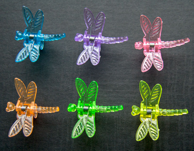 Plantclips dragonfly - 5 pack - cerise kp hos Plantanica webbutik