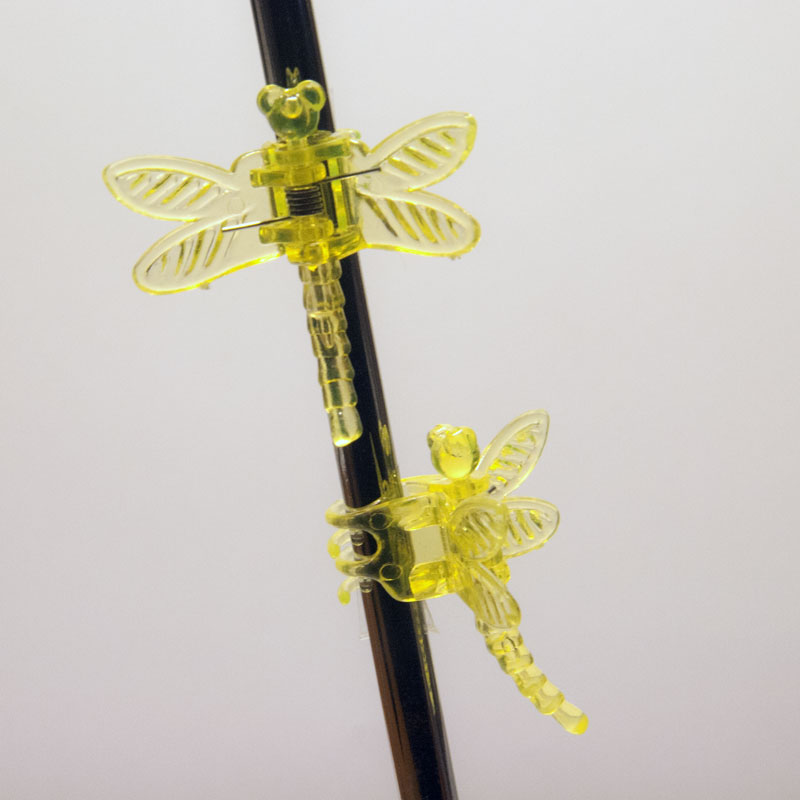 Plantclips dragonfly - 5 pack - gul kp hos Plantanica webbutik